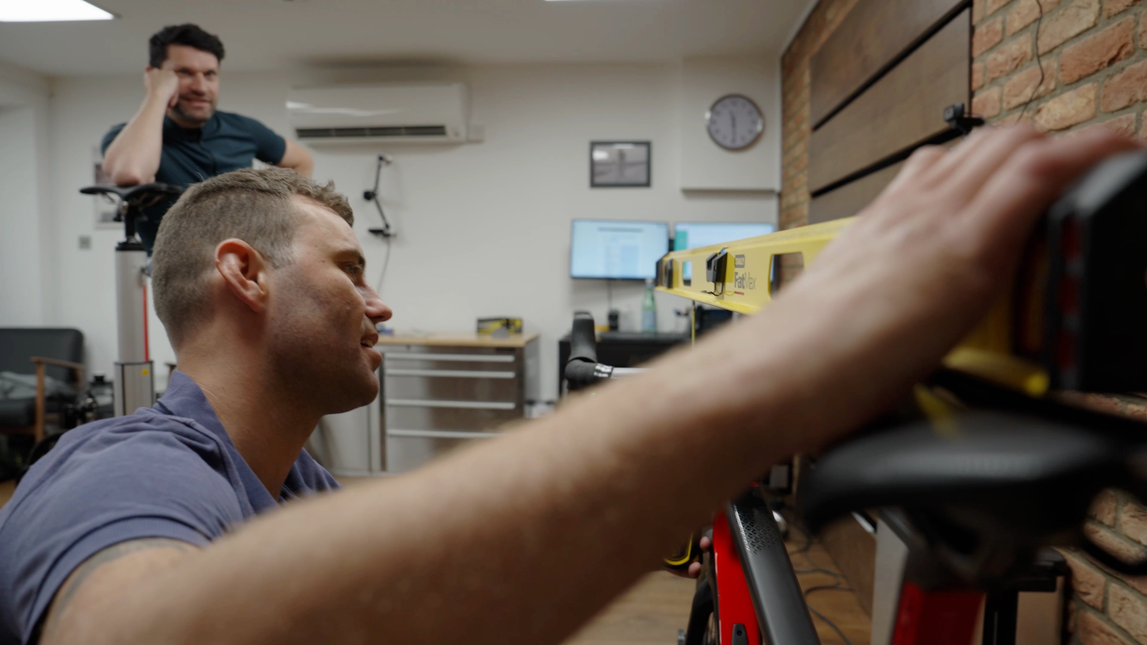 bicycle. London’s destination for professional bike fitting, performing precision baseline measurements at our Richmond store to accurately replicate a rider's current position on our fitting jig as part of our comprehensive fitting process.