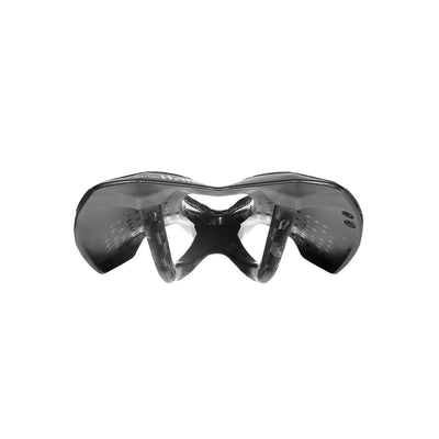 Rear detail of the Selle Italia SLR Carbon at bicycle. Richmond, London, showcasing the refined finish and specialist performance-driven design.