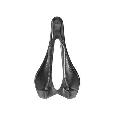 Specialist bike fitting: Selle Italia SLR Carbon saddle at bicycle. Richmond, highlighting the lightweight carbon rail construction for high-performance riding.